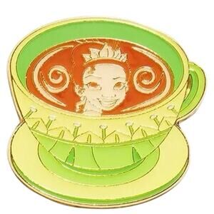 Princess & the frog Tiana Loungefly Disney Princess Teacup Blind Box Enamel Pin